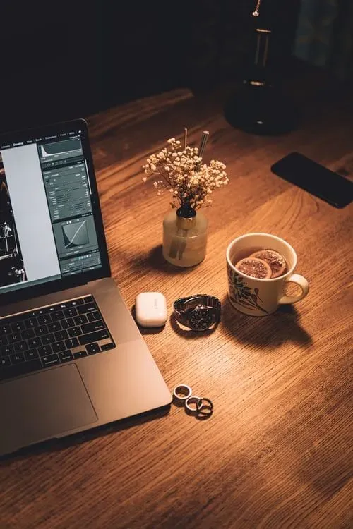 Moodboard branding café et crème